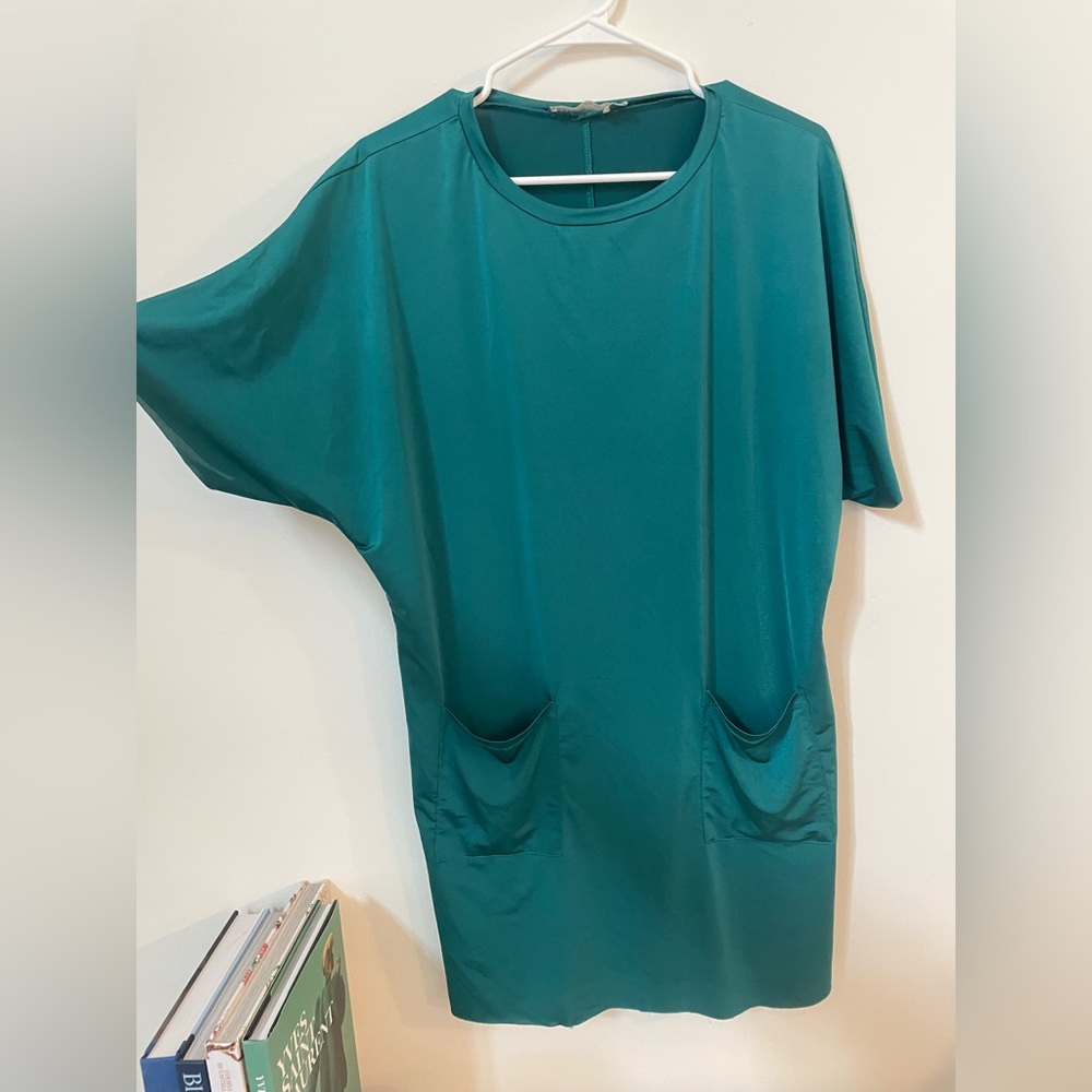 asos green dress